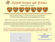 Tablet Screenshot of enfieldloavesandfishes.com